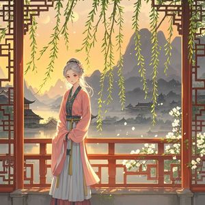 凭栏春望-雪月幽兰儿