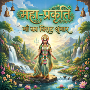 महा प्रकृति माँ का विराट श्रृंगार