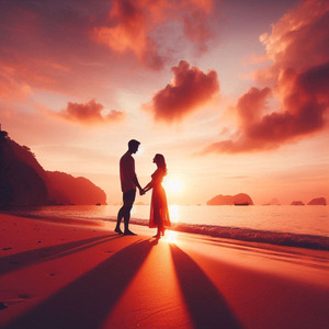 Sunset Love Promises