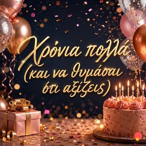 Χρόνια Πολλά (και να θυμάσαι ότι αξίζεις) - Xronia Polla (ke na thimase oti axizis)