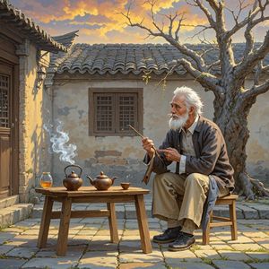 人生像是一壶酒