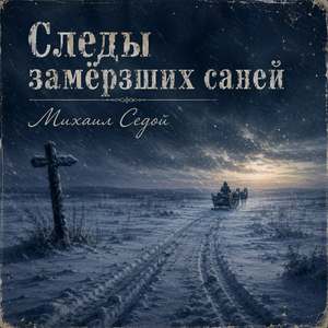 Следы замерзших саней