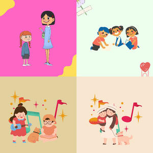 温和儿童游戏时间梦想