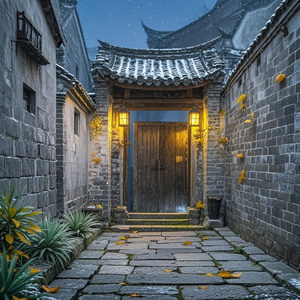 巷口那盏灯