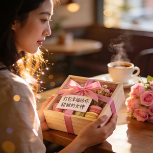 打包幸福给你 甜甜的女神