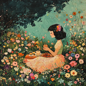 まったりと過ごす午後