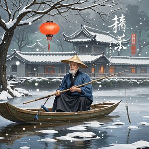 江垂钓晚-未命名