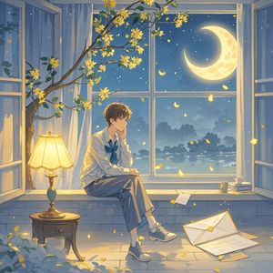 月光寄信人-淡雅的啬薇香