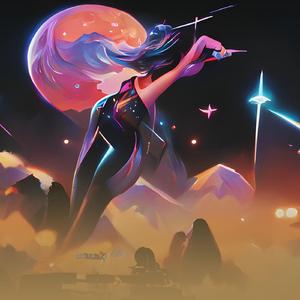 星たちのささやき夜Created with Udio