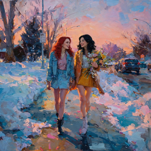 Мартовский рассвет