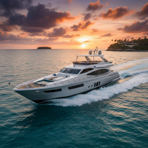 Eu tenho uma lancha de luxo