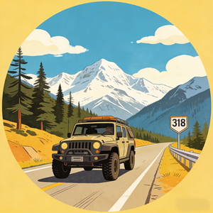 自驾318，与自由共舞