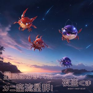 星ふるはまべのカニ座流星群！