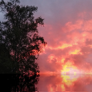 В час рассвета, в час заката