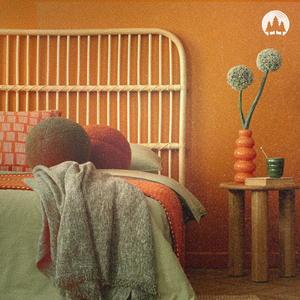 Rattan Bed