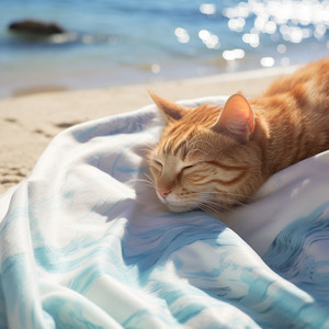 Huellas De Patas En La Melódica Arena