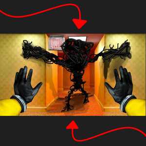 Escaping the Secret Red Hospital in Backrooms