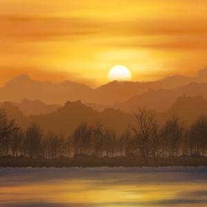 和落日说再见（钢琴版）