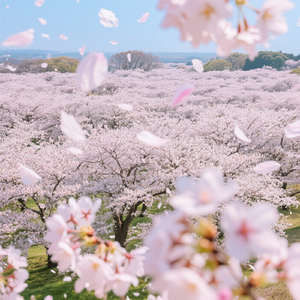 桜咲き乱れて千の祈り
