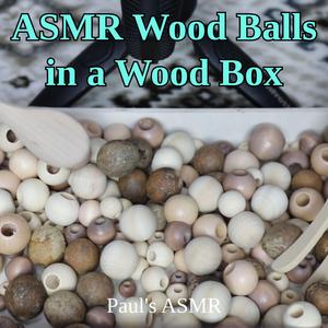 Wood Balls in a Wood Box