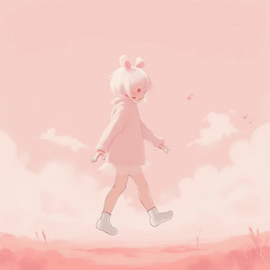 ふわふわの靴下