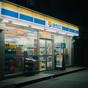 凌晨三点的便利店
