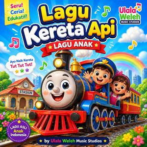 Lagu Kereta Api Ayo Berangkat Hore Hore | Lagu Anak