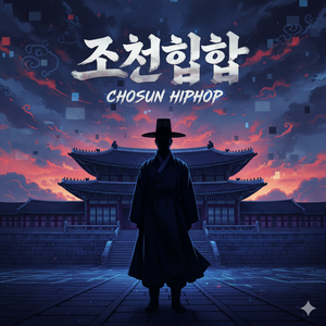 달빛 아래 도포 자락