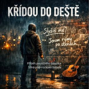 Křídou do deště – Příběh pouličního básníka - Silná rocková balada