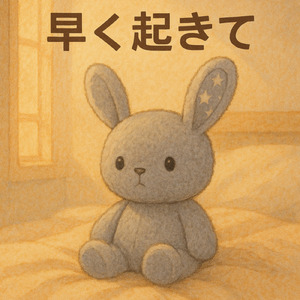 早く起きて