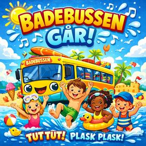 Badebussen går