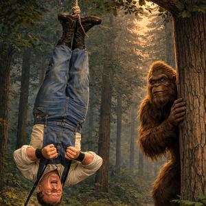 Bigfoot Caught Bubba In A Trap