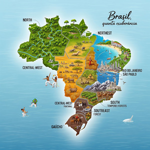 Brasil, quanta exuberância