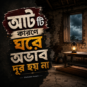 আট টি কারনে ঘরে অভাব দূর হয় না