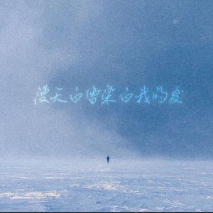漫天大雪染白我的发