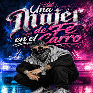 Una mujer de fe en el carro