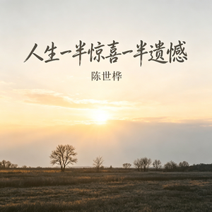 人生一半惊喜一半遗憾