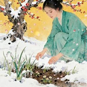 拨雪寻春