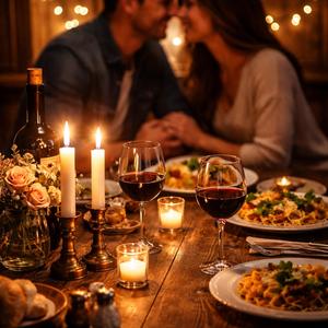 Candlelight dinner