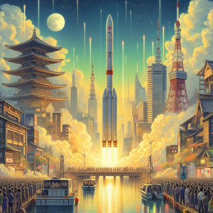 H3ロケットきらめき3号発射成功