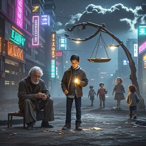 霓虹下的尘埃-清风沐阳