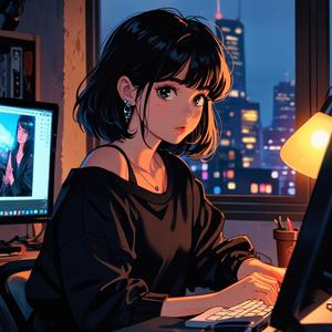 ぼんやりとした輪郭