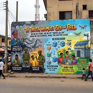 To Trust, We Must See and Feel