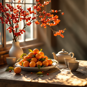 举杯同庆幸福年