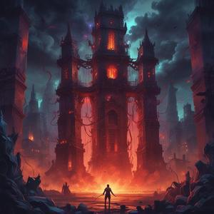 **Title: קִינָה עַל מְאוֹרְעוֹת חַרְבוֹת בַּרְזֶל** by @michelpiranesi