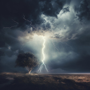 Storm Ambience Calms Kittens