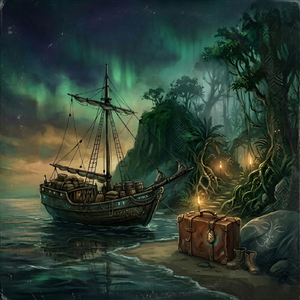 S Lodí, Jež Dováží Čaj a Kávu