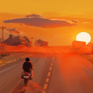 超级Chill 日落黄昏孤独感