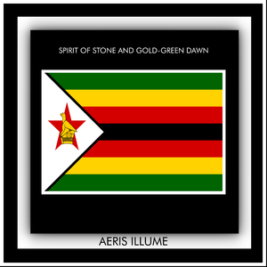 Spirit of Stone and Gold‑Green Dawn