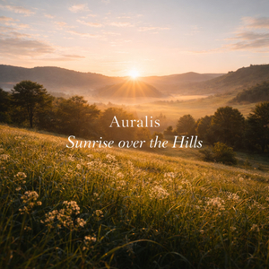 Sunrise over the hills